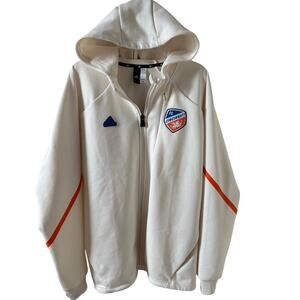 FC Cincinnati Adidas Full Zip Hooded Jacket Men's size XL